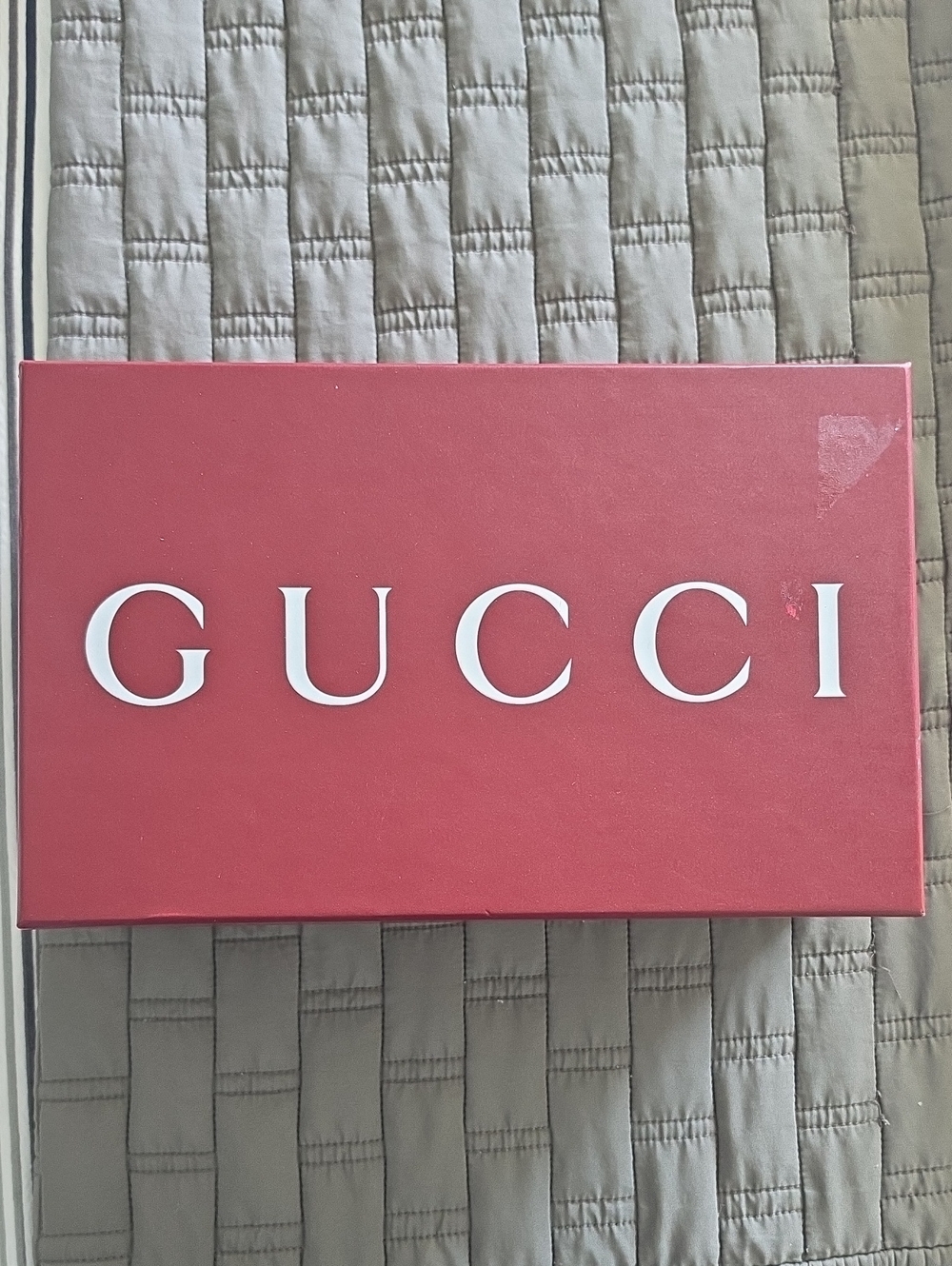 Gucci Red Box with White Logo